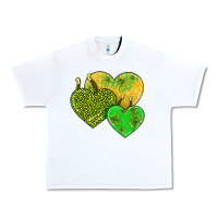 White st patricks day hearts Urban Heavy Tee - AdoDesignShop