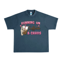 Running On Caffeine & Chaos Urban Heavy Tee | Teevron