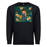 Black wizard boy with mouse Premium Sweatshirt - TumblerDesignByShophia