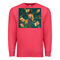 Cardinal wizard boy with mouse Premium Sweatshirt - TumblerDesignByShophia