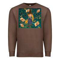 Chestnut wizard boy with mouse Premium Sweatshirt - TumblerDesignByShophia