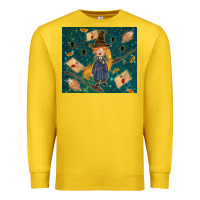 Lemon wizard boy with mouse Premium Sweatshirt - TumblerDesignByShophia
