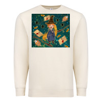 Sandshell wizard boy with mouse Premium Sweatshirt - TumblerDesignByShophia
