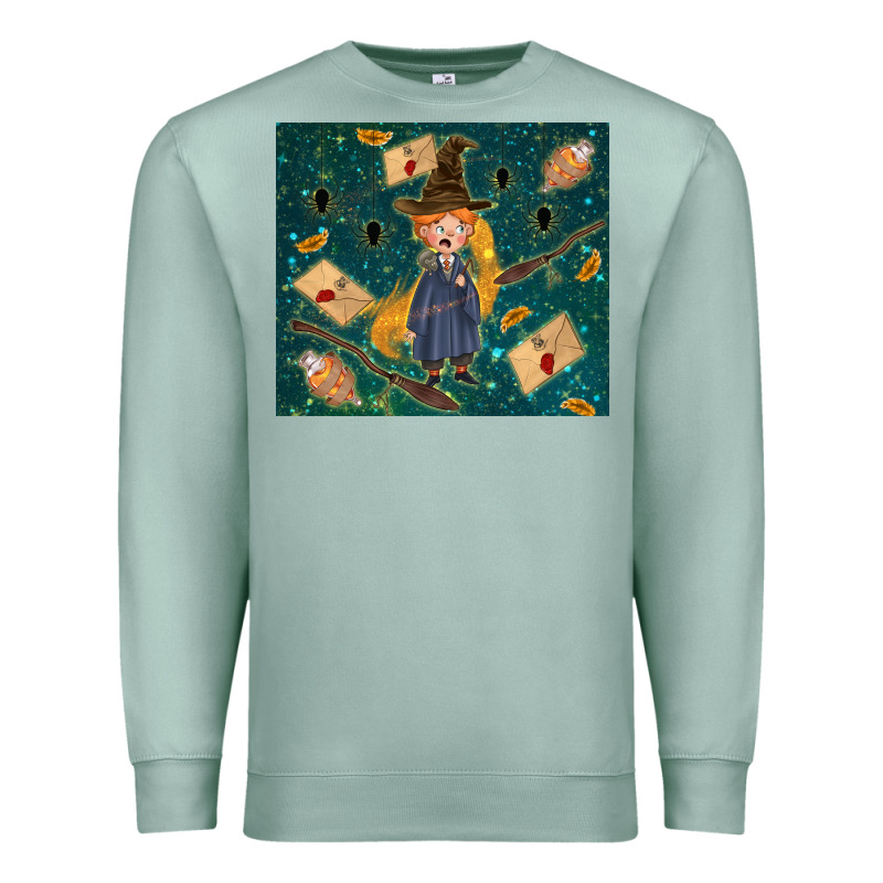 Wizard Boy With Mouse Premium Sweatshirt by TumblerDesignByShophia | Teevron