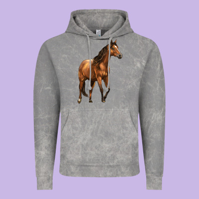 Quarter Horse Vintage Hoodie Designed By Lillyallendesigns