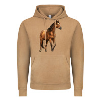 Vintage Camel Quarter Horse Vintage Hoodie - LillyAllenDesigns