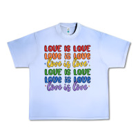 Grape Ice love is love lgbtq Urban Heavy Tee - MaliasSmallBusiness