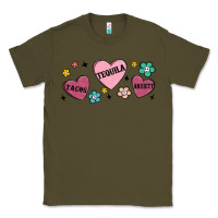 Army Green tacos tequila anxiety Classic Tee - MaliasSmallBusiness