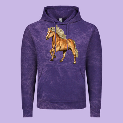 Haflinger Horse Vintage Hoodie Designed By Lillyallendesigns