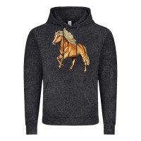 Vintage Black Haflinger Horse Vintage Hoodie - LillyAllenDesigns