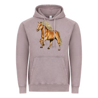 Vintage Zinc Haflinger Horse Vintage Hoodie - LillyAllenDesigns