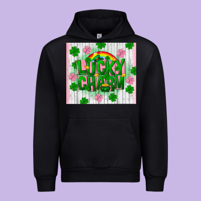 Lucky Charm St Patricks Urban Hoodie Designed By Fadigitalartstudio