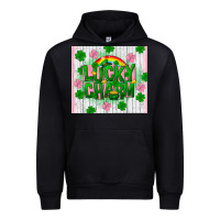 Foreset Green lucky charm st patricks Urban Hoodie - FaDigitalArtStudio