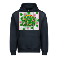 Navy lucky charm st patricks Urban Hoodie - FaDigitalArtStudio