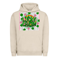 Pigment French Oak lucky charm st patricks Urban Hoodie - FaDigitalArtStudio