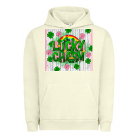 Pigment Pistachio lucky charm st patricks Urban Hoodie - FaDigitalArtStudio