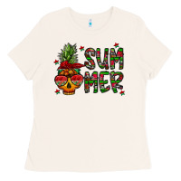 Bone summer vibes Ladies Tee - CowhideDigitalArt