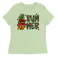 Matcha summer vibes Ladies Tee - CowhideDigitalArt