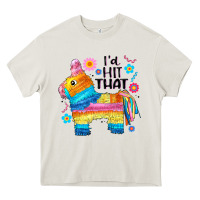 Cream id hit that  mexican llama pinata Heavy Core Tee - JahusDesignShop