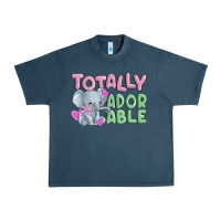 Midnight Navy totally adorable Urban Heavy Tee - MaliasSmallBusiness