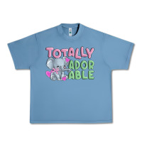 Pebble Blue totally adorable Urban Heavy Tee - MaliasSmallBusiness