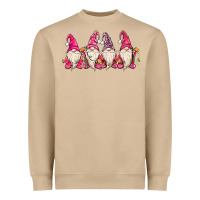 Mushroom christmas gnomies Heavyweight Sweatshirt - MaliasSmallBusiness