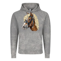 Cloud Rock Haflinger Avelignese Horse Vintage Hoodie - LillyAllenDesigns
