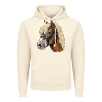 Vintage Artic Haflinger Avelignese Horse Vintage Hoodie - LillyAllenDesigns