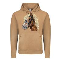 Vintage Camel Haflinger Avelignese Horse Vintage Hoodie - LillyAllenDesigns