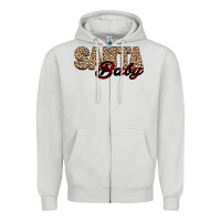Dove Grey Santa Baby Zipper Hoodie - Bettercallsaul