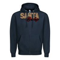 Navy Santa Baby Zipper Hoodie - Bettercallsaul