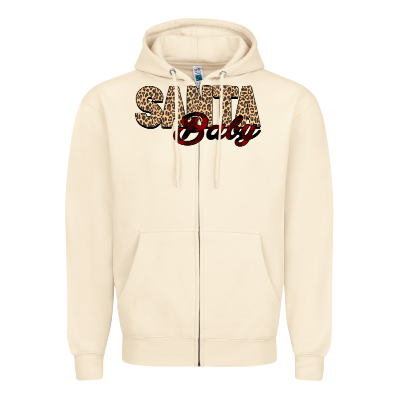 Santa Baby Zipper Hoodie by Bettercallsaul | Teevron
