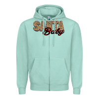 Seafoam Santa Baby Zipper Hoodie - Bettercallsaul