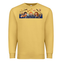 Antique Gold wizard kids Premium Sweatshirt - TumblerDesignByShophia