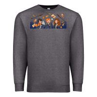 Charcoal Heather wizard kids Premium Sweatshirt - TumblerDesignByShophia