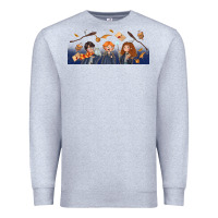 Heather Grey wizard kids Premium Sweatshirt - TumblerDesignByShophia