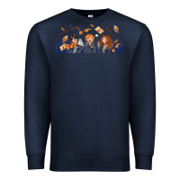 Navy wizard kids Premium Sweatshirt - TumblerDesignByShophia