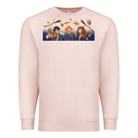 Pale Pink wizard kids Premium Sweatshirt - TumblerDesignByShophia