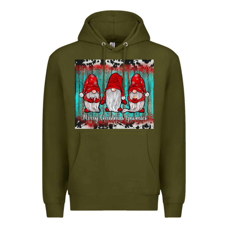 Merry Christmas Gnomies Tumbler Premium Hoodie by JahusDesignShop | Teevron