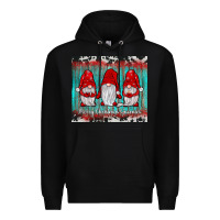 Black merry christmas gnomies tumbler Premium Hoodie - JahusDesignShop