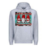 Heather Grey merry christmas gnomies tumbler Premium Hoodie - JahusDesignShop