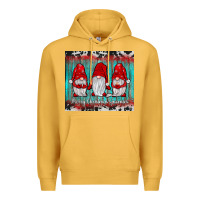 Mustard merry christmas gnomies tumbler Premium Hoodie - JahusDesignShop