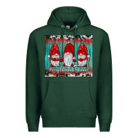 Sports Green merry christmas gnomies tumbler Premium Hoodie - JahusDesignShop