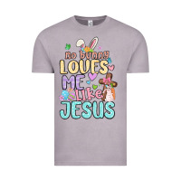 Vintage Zinc no bunny loves me like jesus Vintage Tee - MaliasSmallBusiness