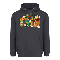 Smoke Chicken coffee cups Heavyweight Hoodie - HowdyJamesFarm