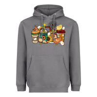 Storm Chicken coffee cups Heavyweight Hoodie - HowdyJamesFarm