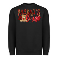 Mamas Boy With Leopard Heavyweight Sweatshirt | Teevron
