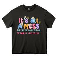Asphalt its all a mess Heavy Core Tee - JahusDesignShop