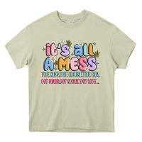 Mossy its all a mess Heavy Core Tee - JahusDesignShop