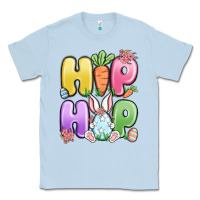 Dusty Blue easter hip hop Classic Tee - MaliasSmallBusiness
